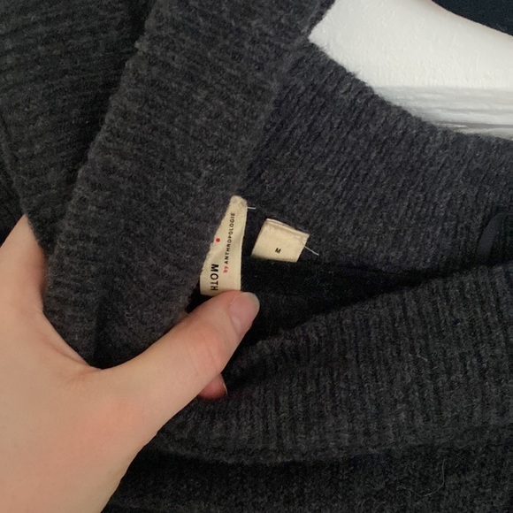 Anthropologie off the shoulder cross neck sweater - Picture 2 of 2